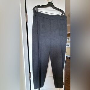 Dana Buchman Charcoal Knit Trousers